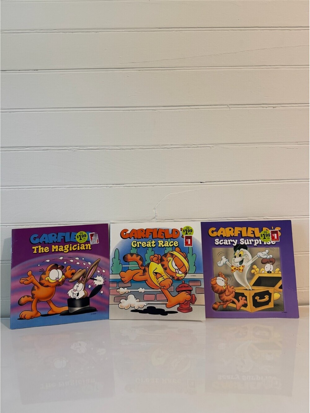 Lot of 3 Garfield Books 2002